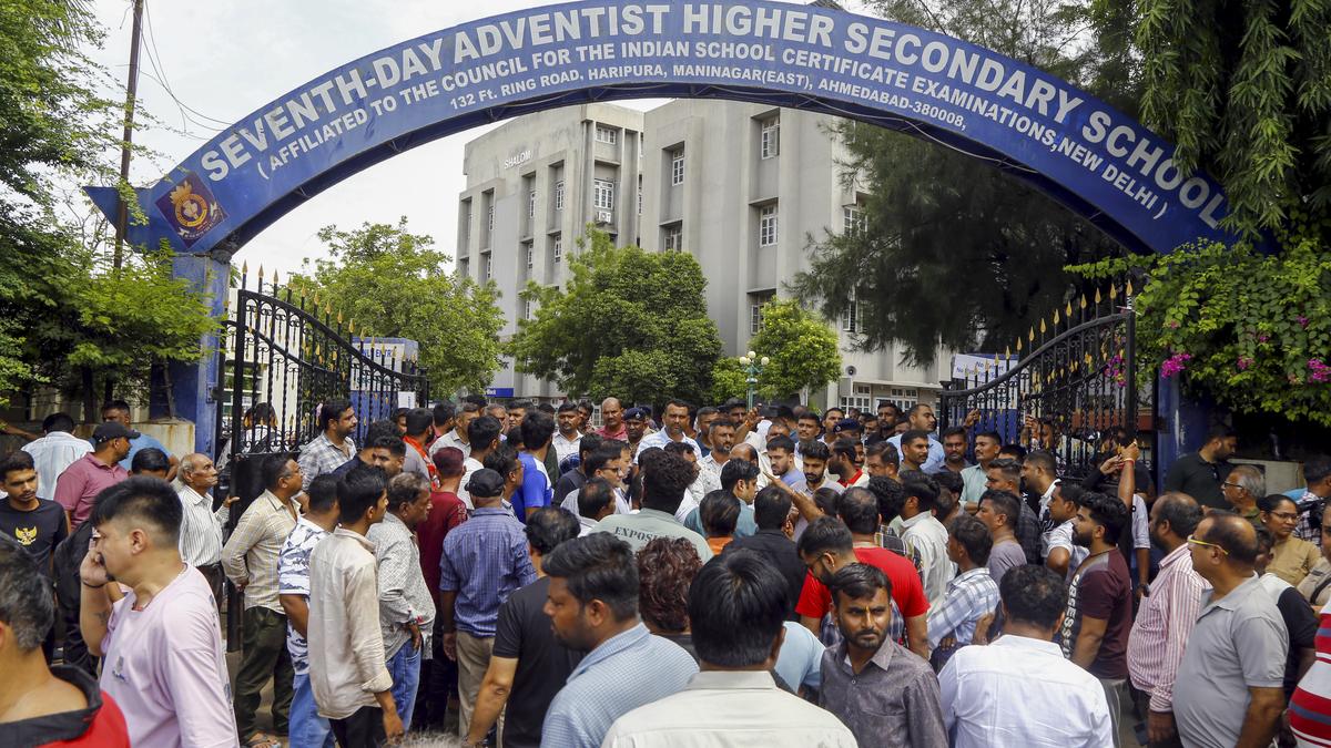 School stabbing incident Gujarat
