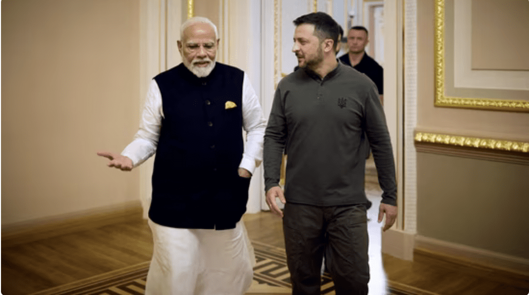 PM Modi and Zelensky Latest news