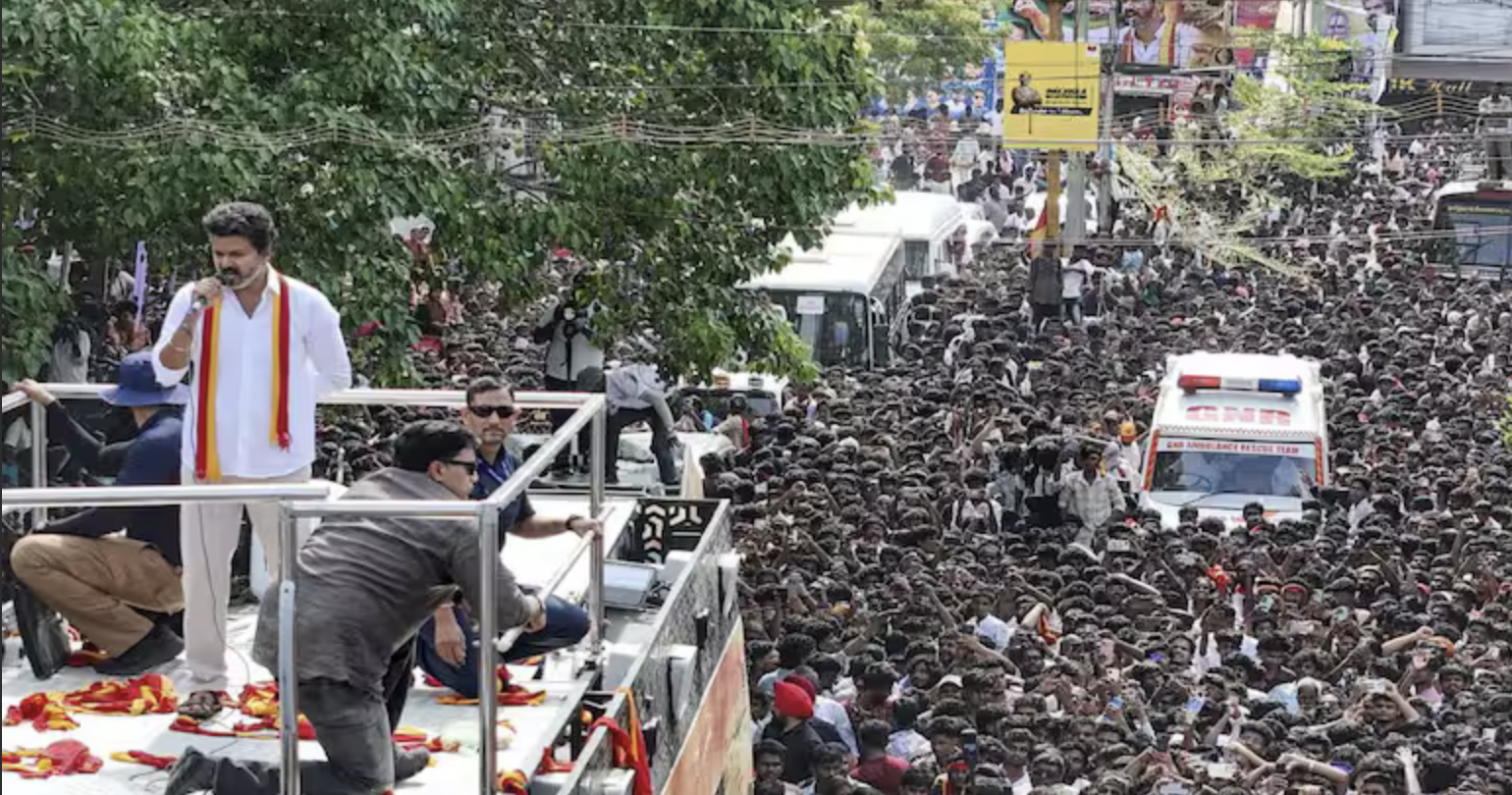 Vijay Attack on DMK and BJP