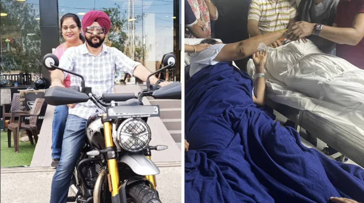 BMW accident Navjot Singh