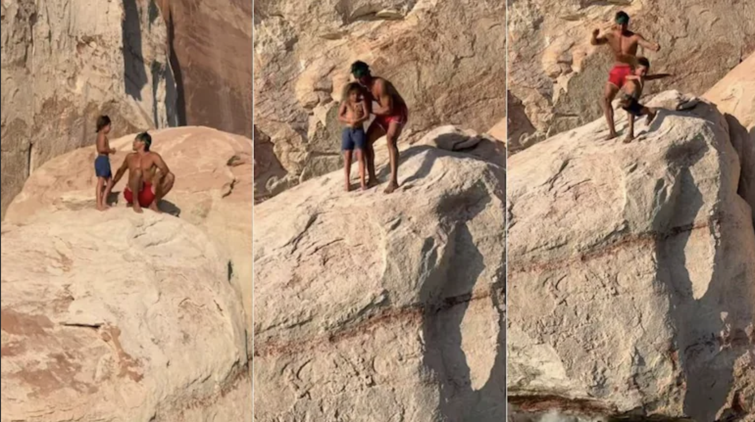 Cliff Jump Controversy