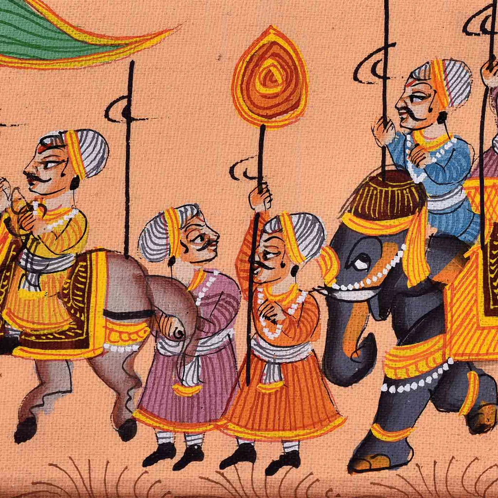 Rajasthani Folk Painting
