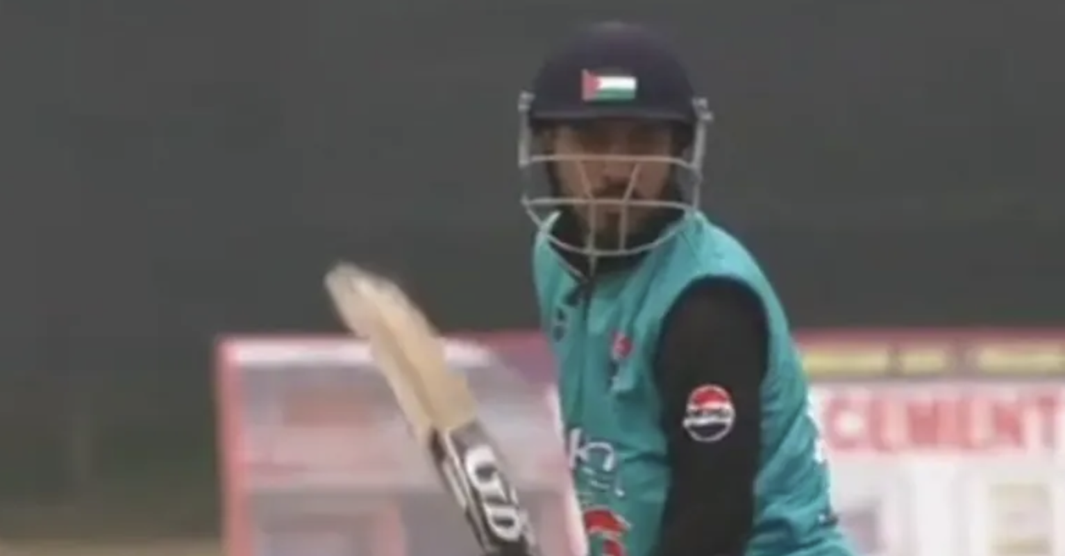 Jammu Cricket Palestine Flag Controversy