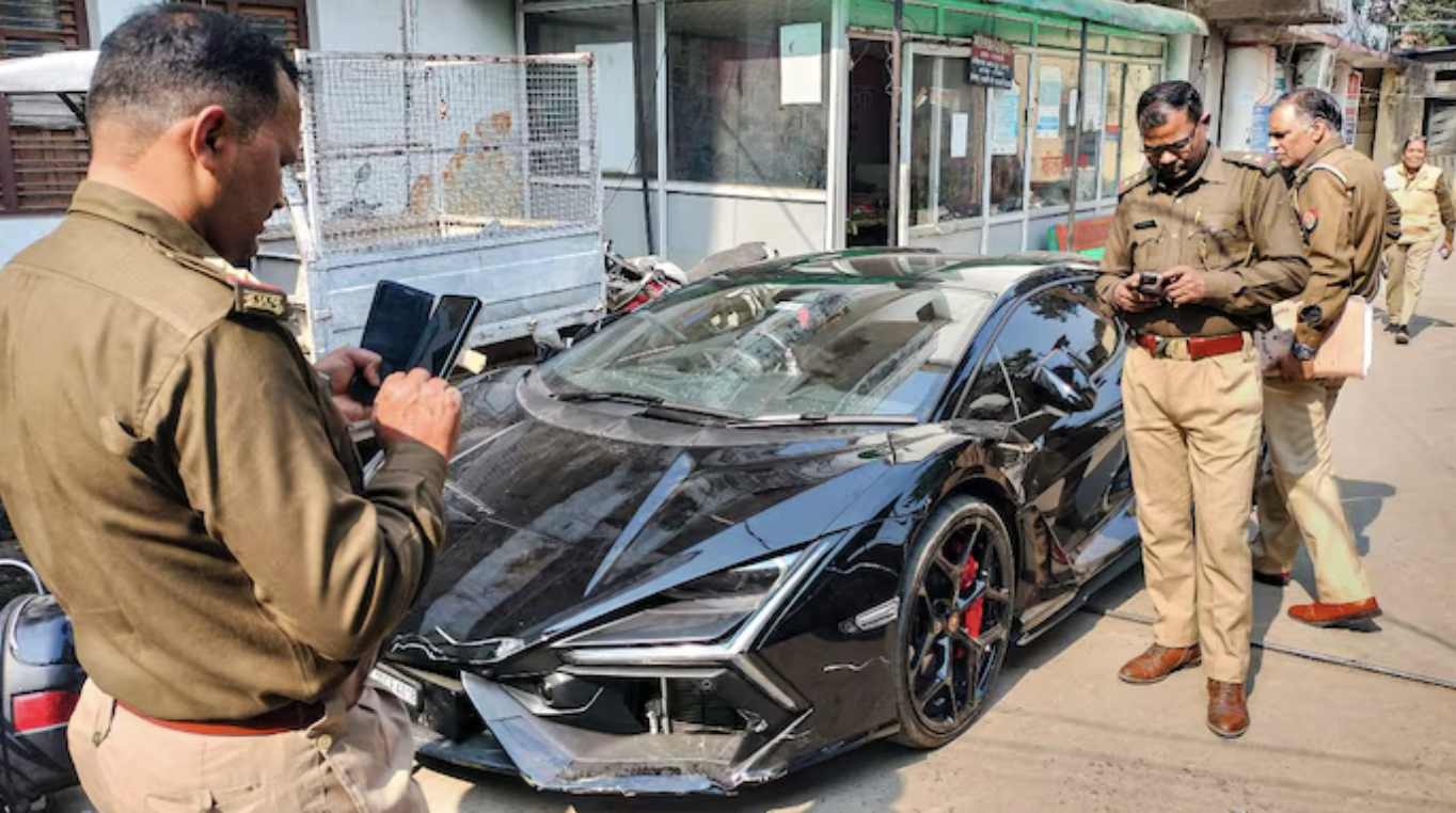 Kanpur Lamborghini Crash Case