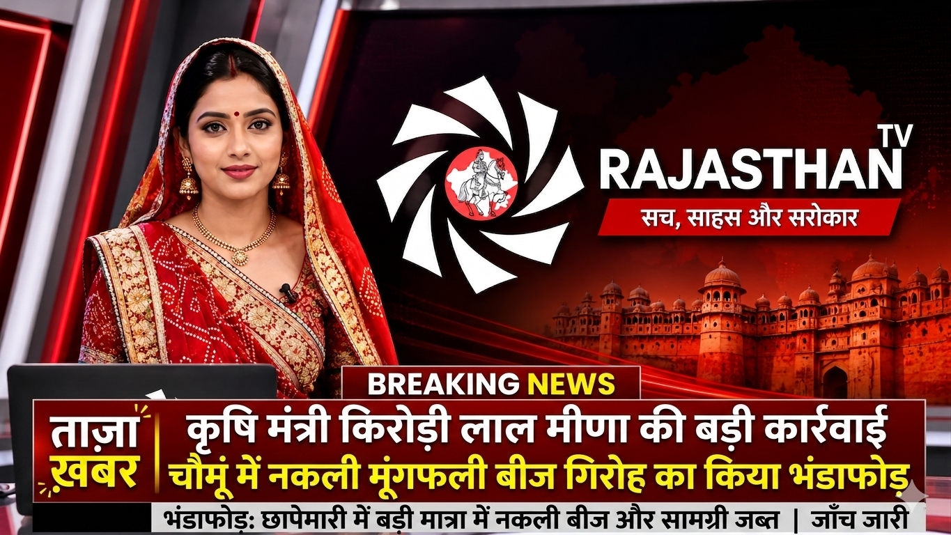 Kirodi lal mungfali chomu news on rajasthan tv